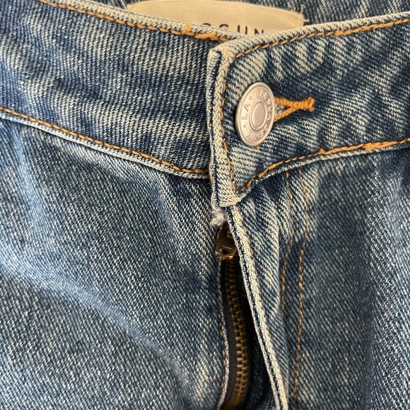 PacSun Blue Mini Denim Pencil Skirt - Picture 3 of 7